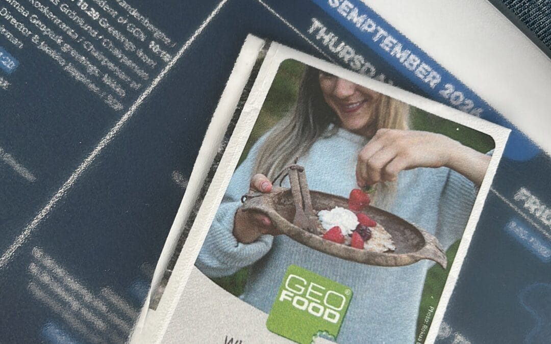 GEOfood takes stage at the European Geoparks Conference in Saimaa Geopark